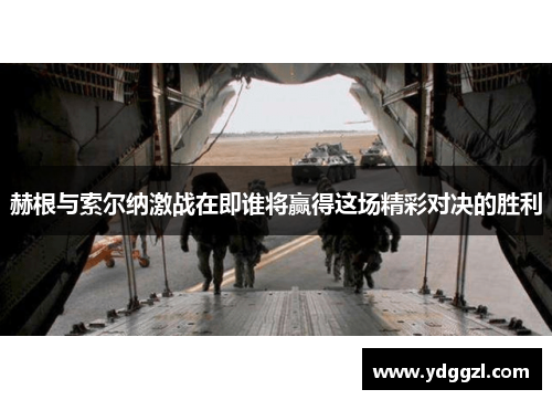 赫根与索尔纳激战在即谁将赢得这场精彩对决的胜利